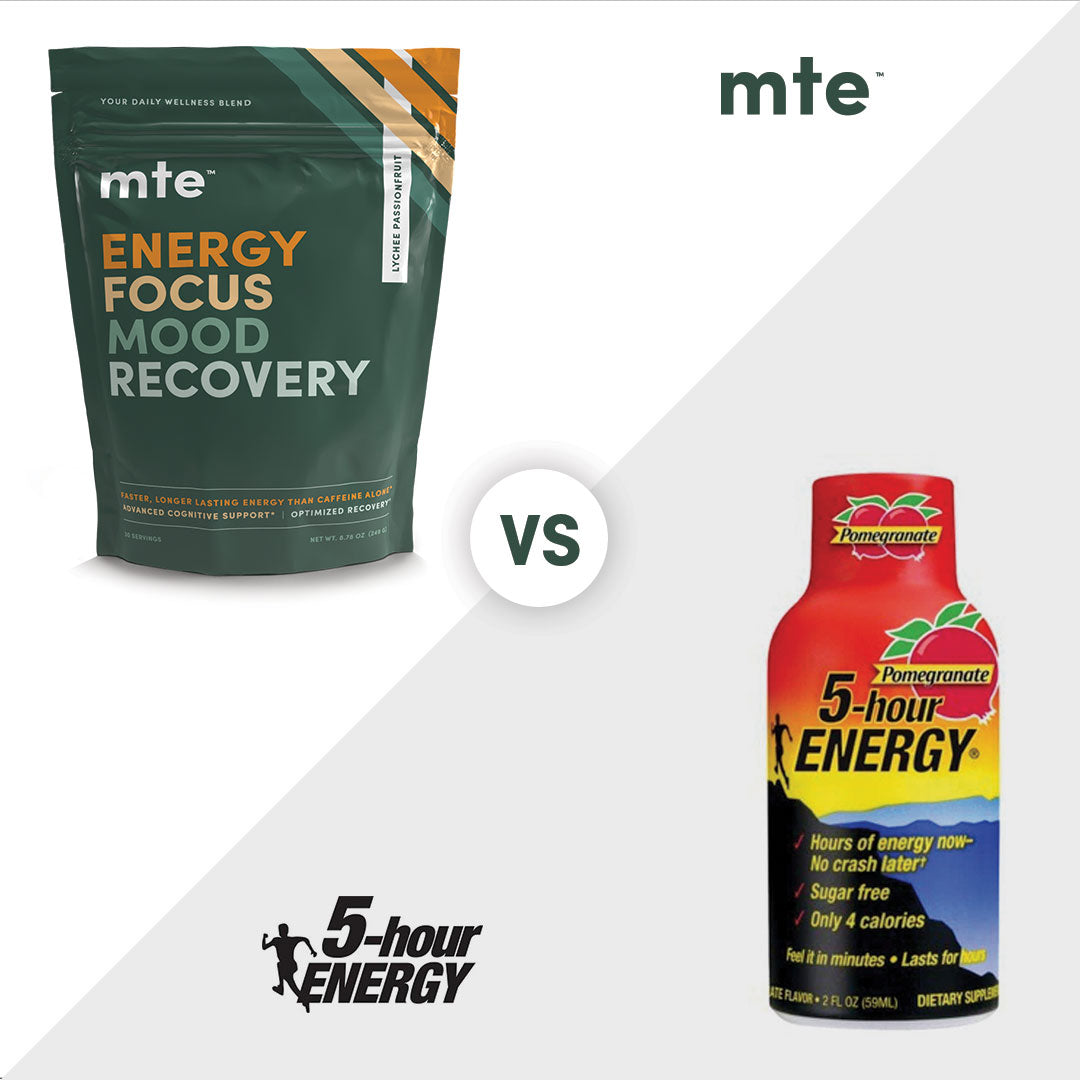 MTE vs 5 Hour Energy