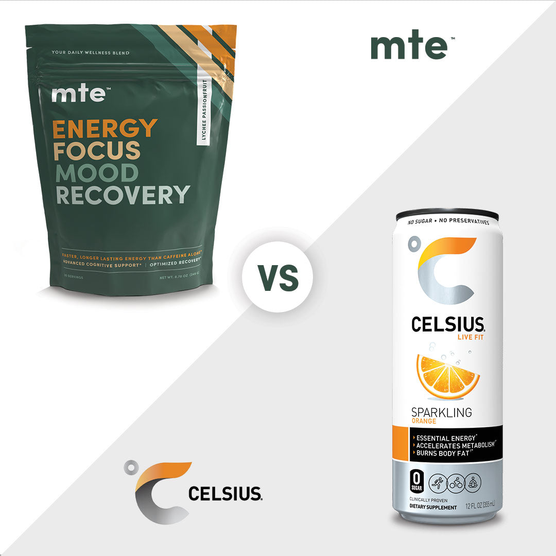 MTE® vs Celsius®: Which One’s the Better Pre-Workout?
