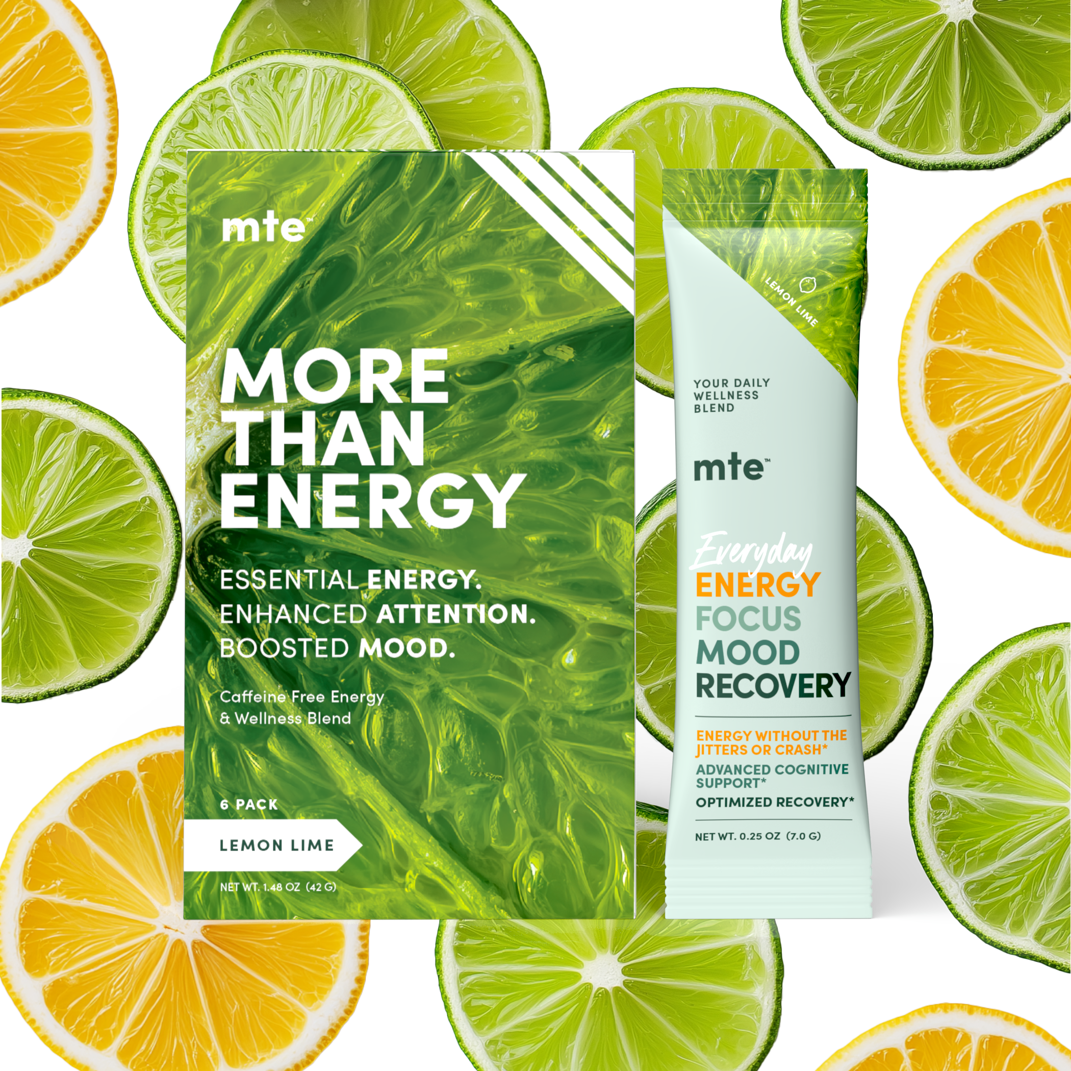 Caffeine Free Energy Powder (6-Packs)